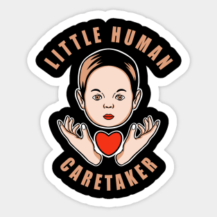 Pediatric Nurse Little Human Caretaker Sticker